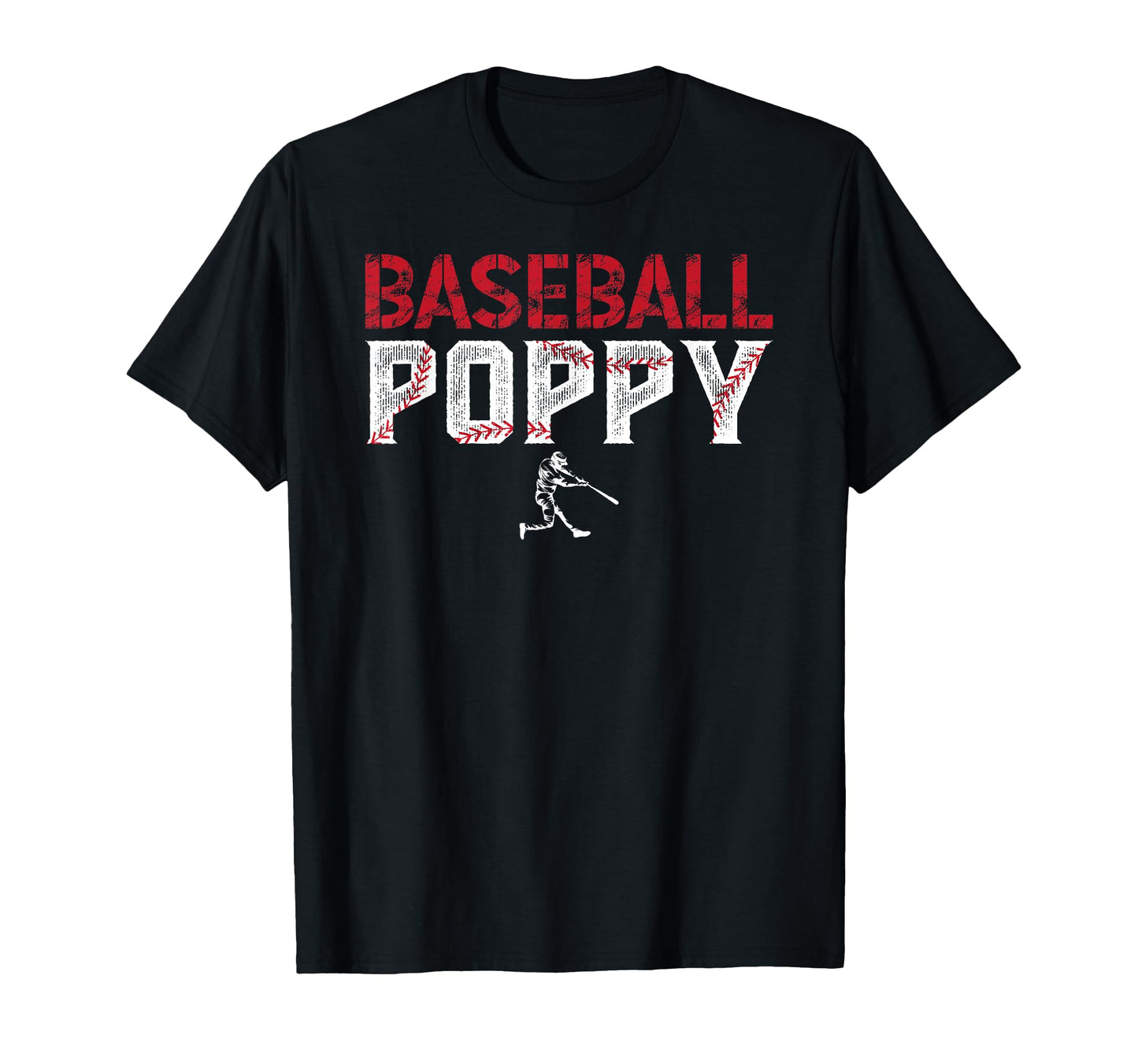 Baseball Poppy Baseball Player Poppy T-Shirt - Novelty Apparel Unisex - T-Shirt, Sweatshirt, Hoodie