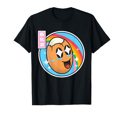 Japan Egg Kawaii Rainbow Anime T-Shirt - Custom Art Print Unisex - T-Shirt, Sweatshirt, Hoodie