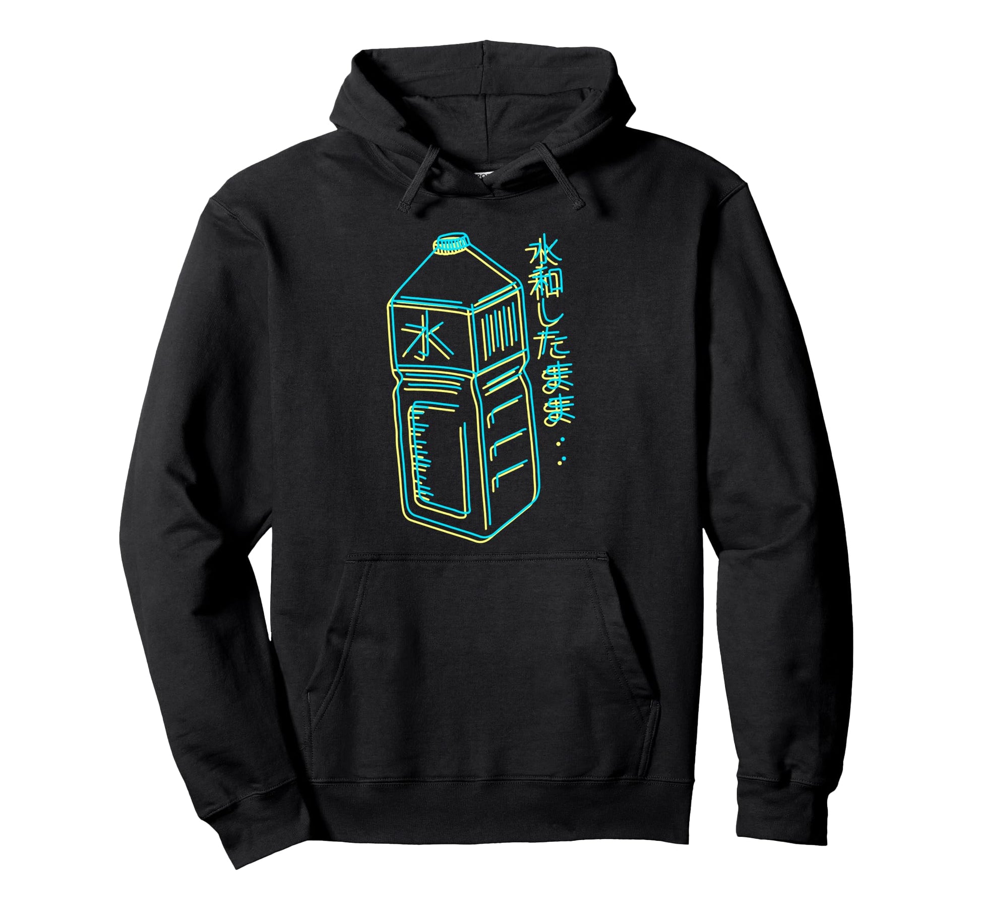 Stay Hydrated Japanese Vaporwave Hoodie - Novelty Apparel Men Women - T-Shirt, Sweatshirt, Hoodie