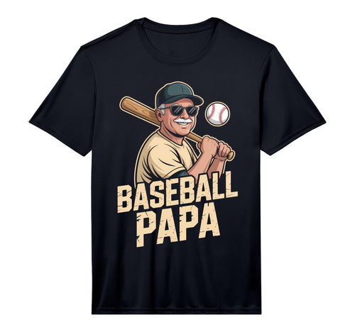 Mens Funny Dad Shirts Baseball Papa T-Shirt - Fun Novelty Design Unisex - T-Shirt, Sweatshirt, Hoodie