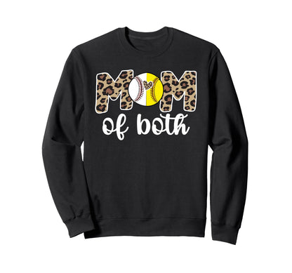 Baller Mom Proud Baseball Sweatshirt - Fun Novelty Design for Adults - T-Shirt, Sweatshirt, Hoodie