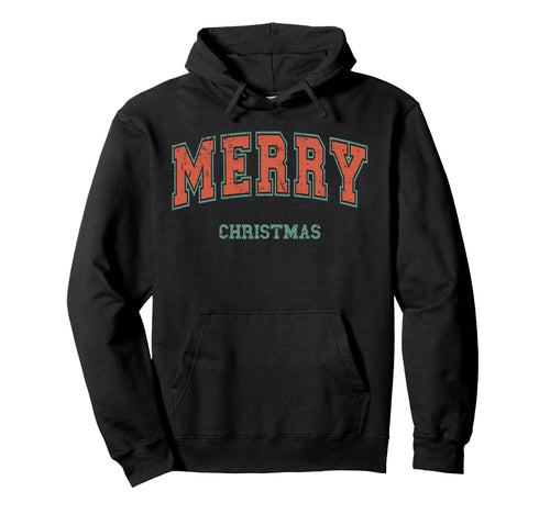 Merry Varsity Womens Hoodie - Streetwear Style for Adults - T-Shirt, Sweatshirt, Hoodie