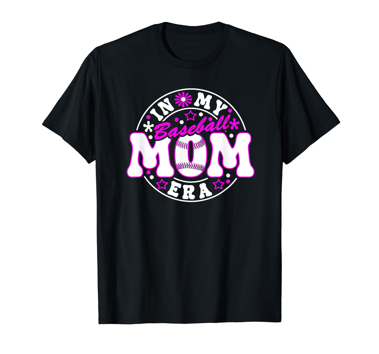 Baseball Mom Era Mothers Day T-Shirt - Aesthetic Graphic Men Women - T-Shirt, Sweatshirt, Hoodie