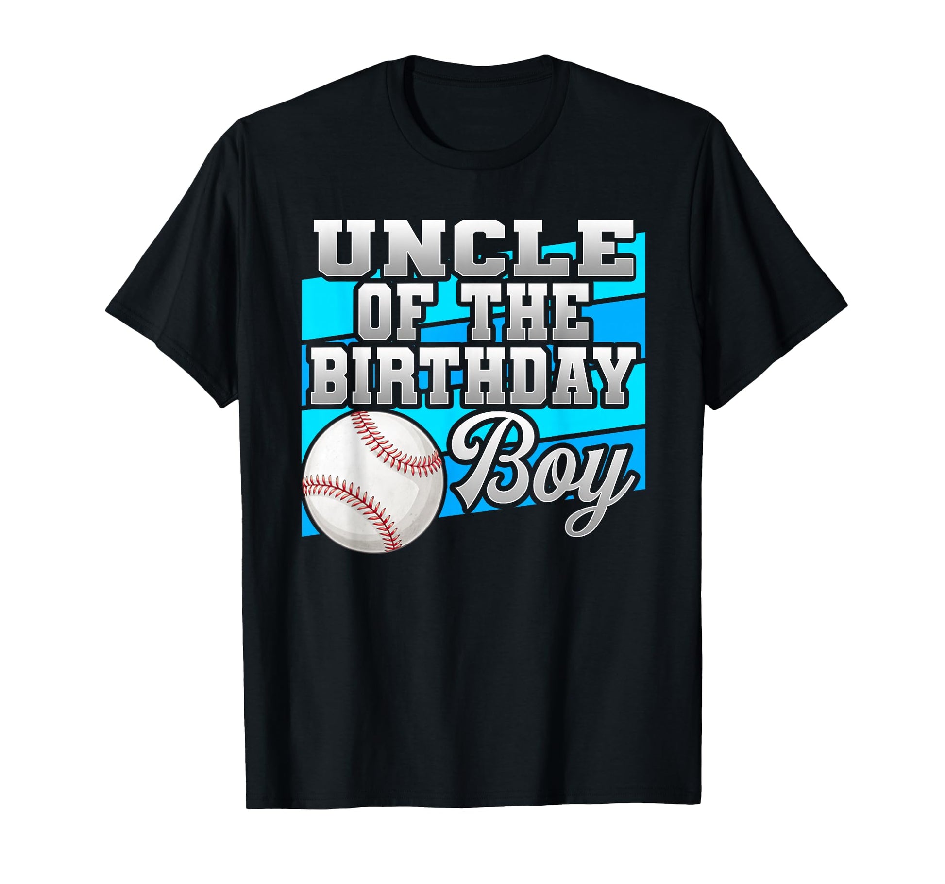 Uncle Birthday Baseball Birthday T-Shirt - Custom Art Print for Adults - T-Shirt, Sweatshirt, Hoodie
