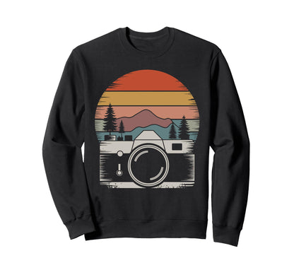 Photography Camera Photographer Sweatshirt - Casual Everyday Wear Unisex - T-Shirt, Sweatshirt, Hoodie