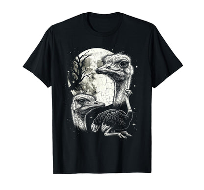 Ostrich 90S Aesthetic Y2K Ostrich T-Shirt - Fun Novelty Design Men Women - T-Shirt, Sweatshirt, Hoodie