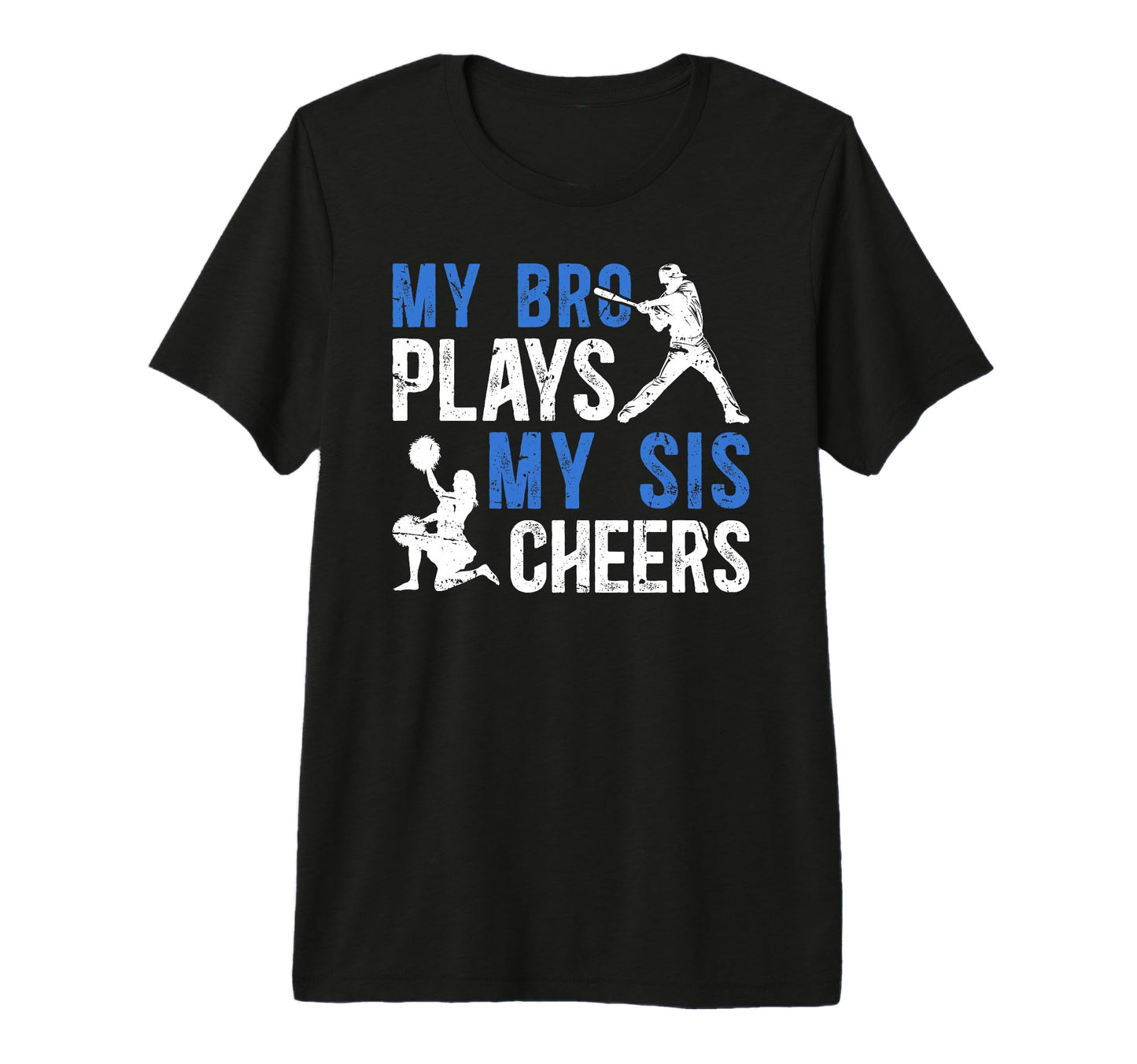 Baseball Cheer Brother Baseball Player T-Shirt - Minimalist Print Unisex - T-Shirt, Sweatshirt, Hoodie