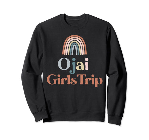 Ojai Trip Boho Rainbow Group Sweatshirt - Fun Novelty Design for Adults - T-Shirt, Sweatshirt, Hoodie