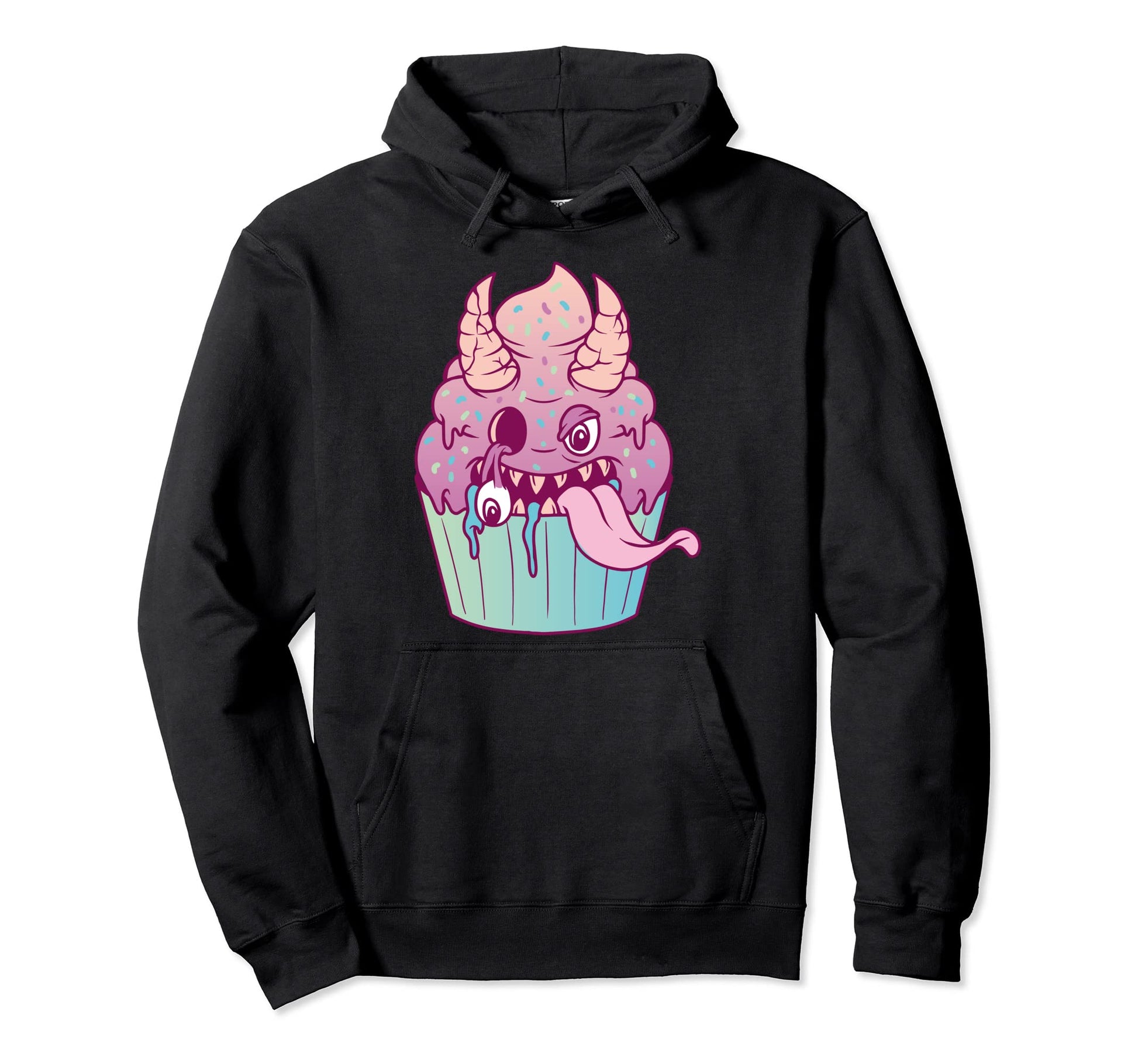 Anime Aesthetic Pastel Goth Satanic Hoodie - Novelty Apparel Unisex - T-Shirt, Sweatshirt, Hoodie