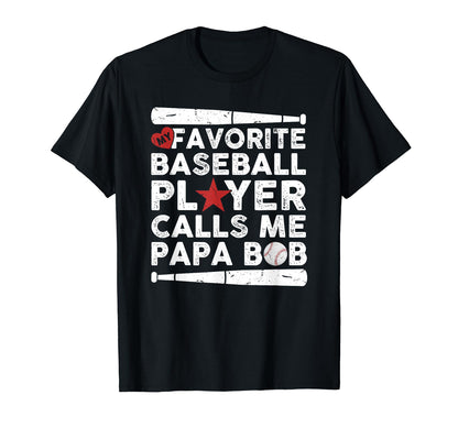 Baseball My Favorite Baseball Player T-Shirt - Minimalist Print Men Women - T-Shirt, Sweatshirt, Hoodie