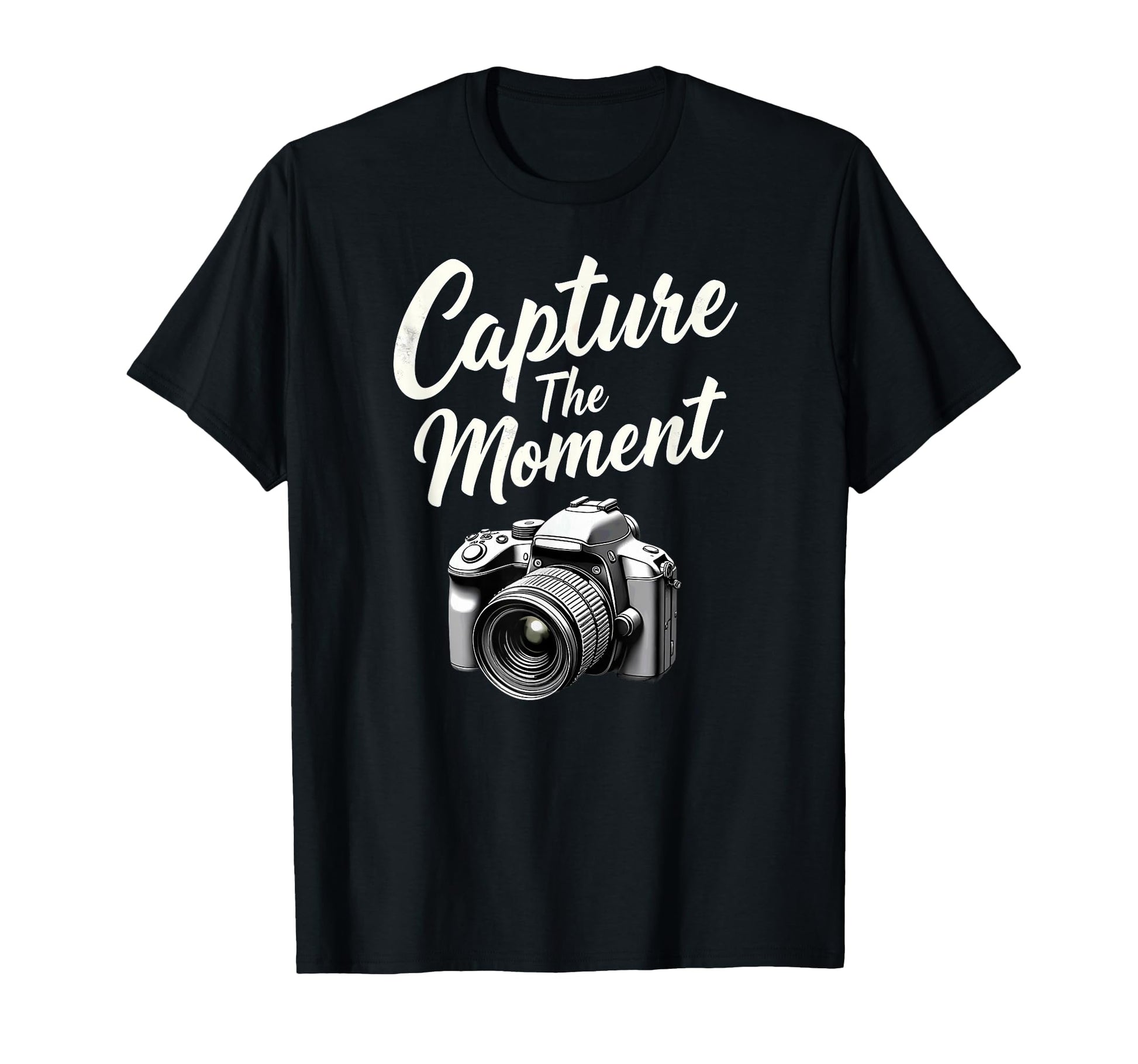 Capture Moment Camera Photography T-Shirt - Aesthetic Graphic Men Women - T-Shirt, Sweatshirt, Hoodie