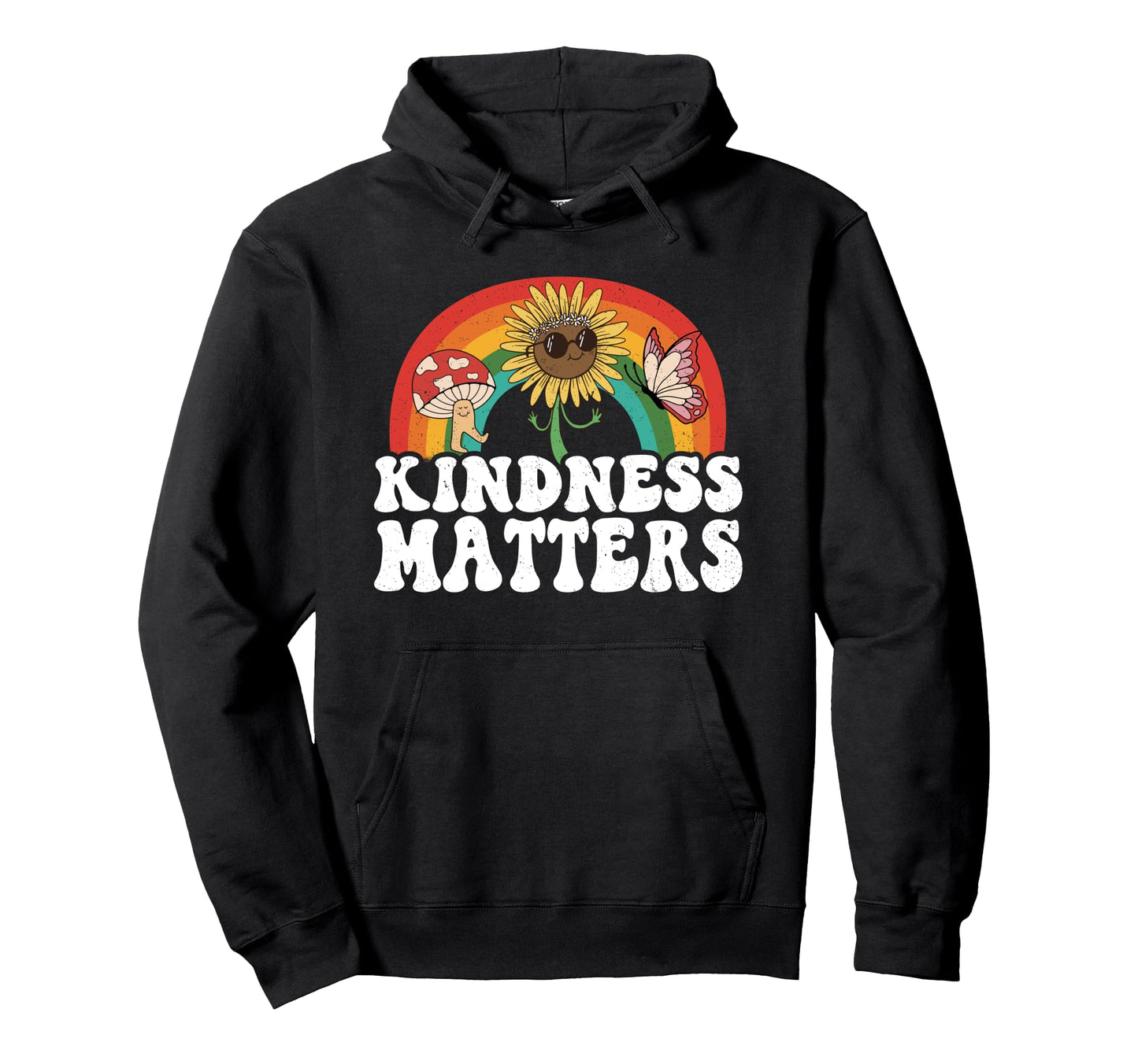 Hippie Sunflower Rainbow Sped Teacher Hoodie - Streetwear Style Men Women - T-Shirt, Sweatshirt, Hoodie