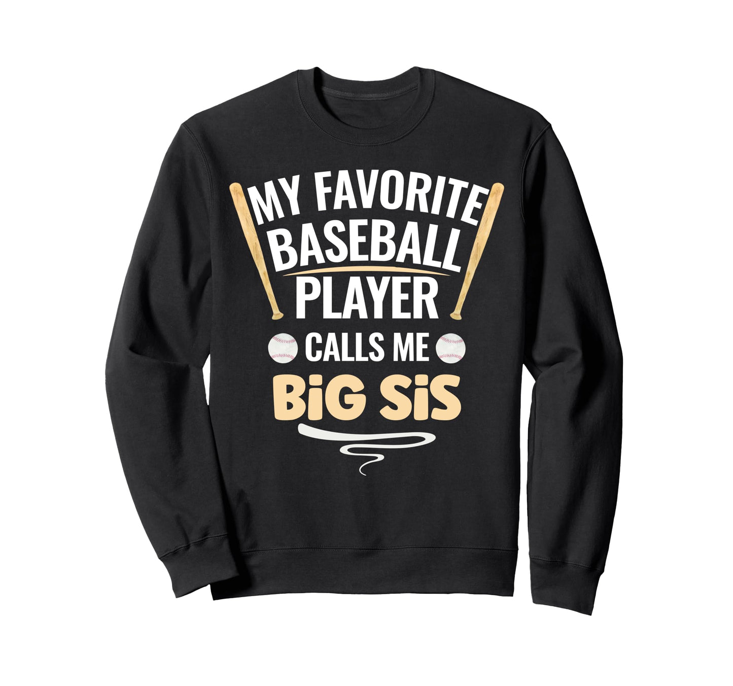 My Favorite Baseball Player Calls Sweatshirt - Unique Graphic for Adults - T-Shirt, Sweatshirt, Hoodie