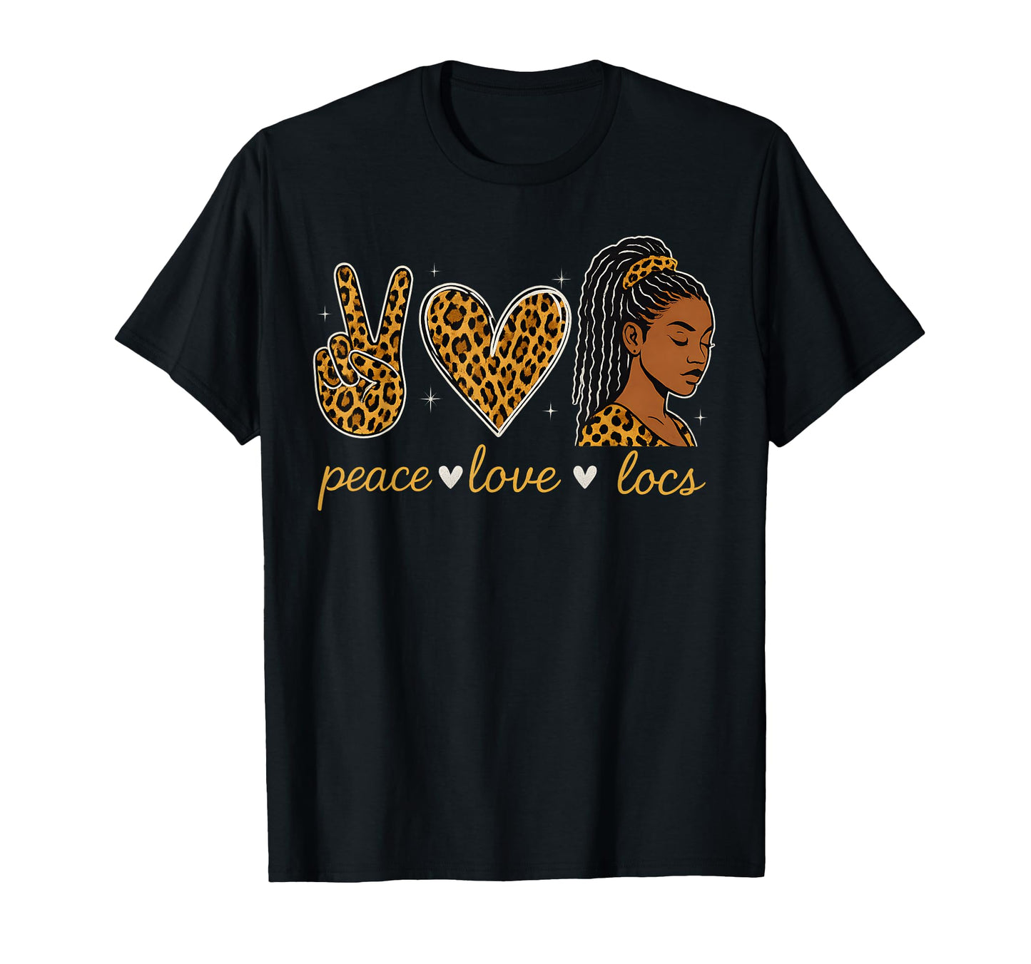 Peace Love Locs Locd Up Dreadlocks T-Shirt - Novelty Apparel Men Women - T-Shirt, Sweatshirt, Hoodie
