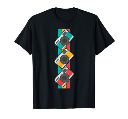 Camera Photography Gift Photographer T-Shirt - Trendy Graphic for Adults - T-Shirt, Sweatshirt, Hoodie