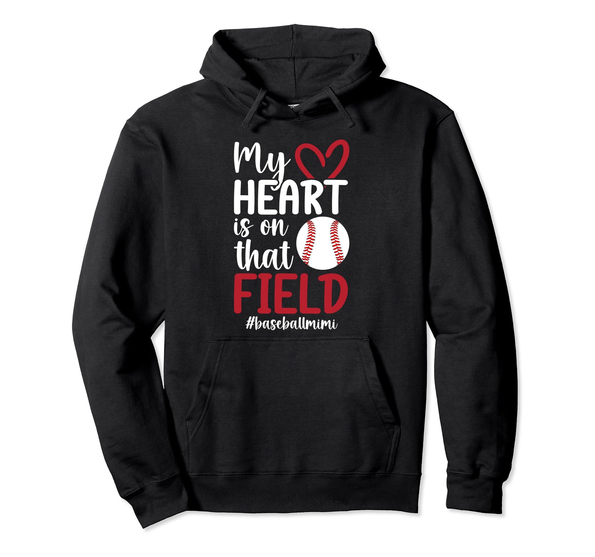 That Field Baseball Mimi Baseball Hoodie - Novelty Apparel Men Women - T-Shirt, Sweatshirt, Hoodie