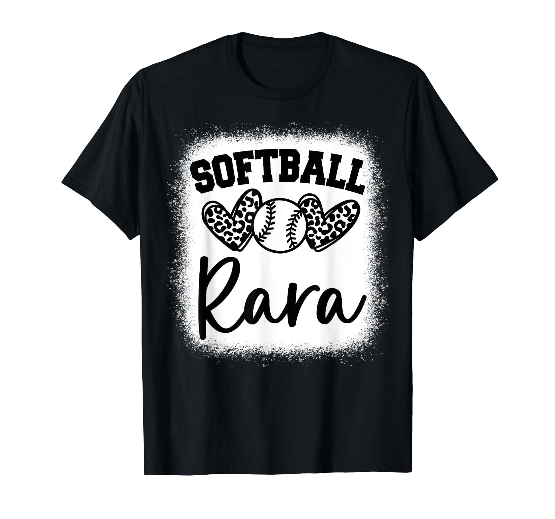 Personalized Baseball Heart Rara T-Shirt - Unique Graphic for Adults - T-Shirt, Sweatshirt, Hoodie