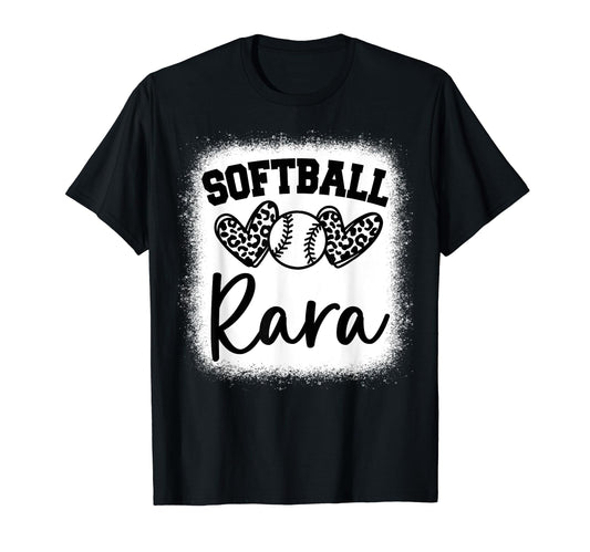 Personalized Baseball Heart Rara T-Shirt - Unique Graphic for Adults - T-Shirt, Sweatshirt, Hoodie