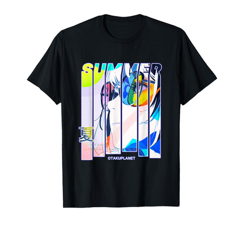 Summer Times Japanese 80S 90S T-Shirt - Minimalist Print Men Women - T-Shirt, Sweatshirt, Hoodie