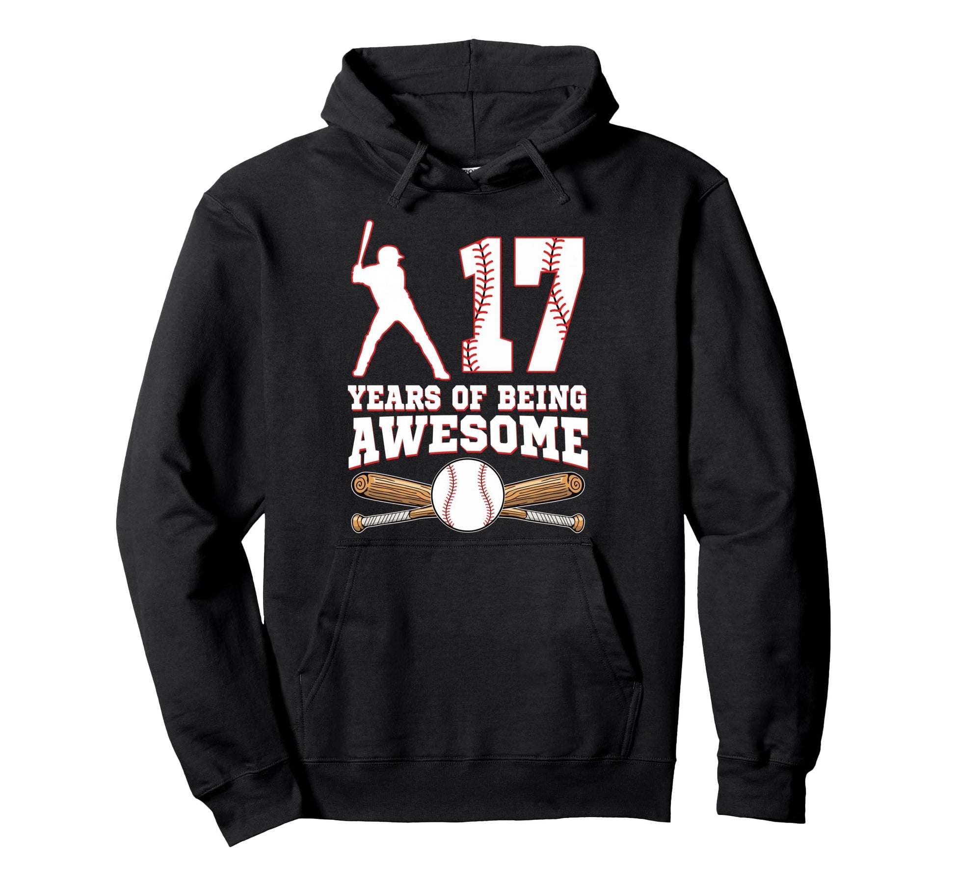 17 Years Being Awesome 17Th Birthday Hoodie - Unique Graphic Men Women - T-Shirt, Sweatshirt, Hoodie