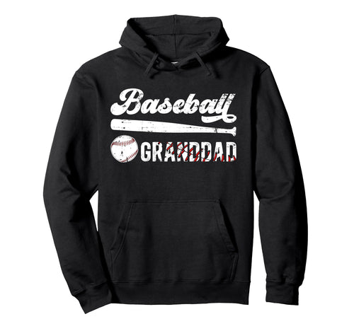 Baseball Granddad Baseball Player Granddad Hoodie - Trendy Graphic Unisex - T-Shirt, Sweatshirt, Hoodie
