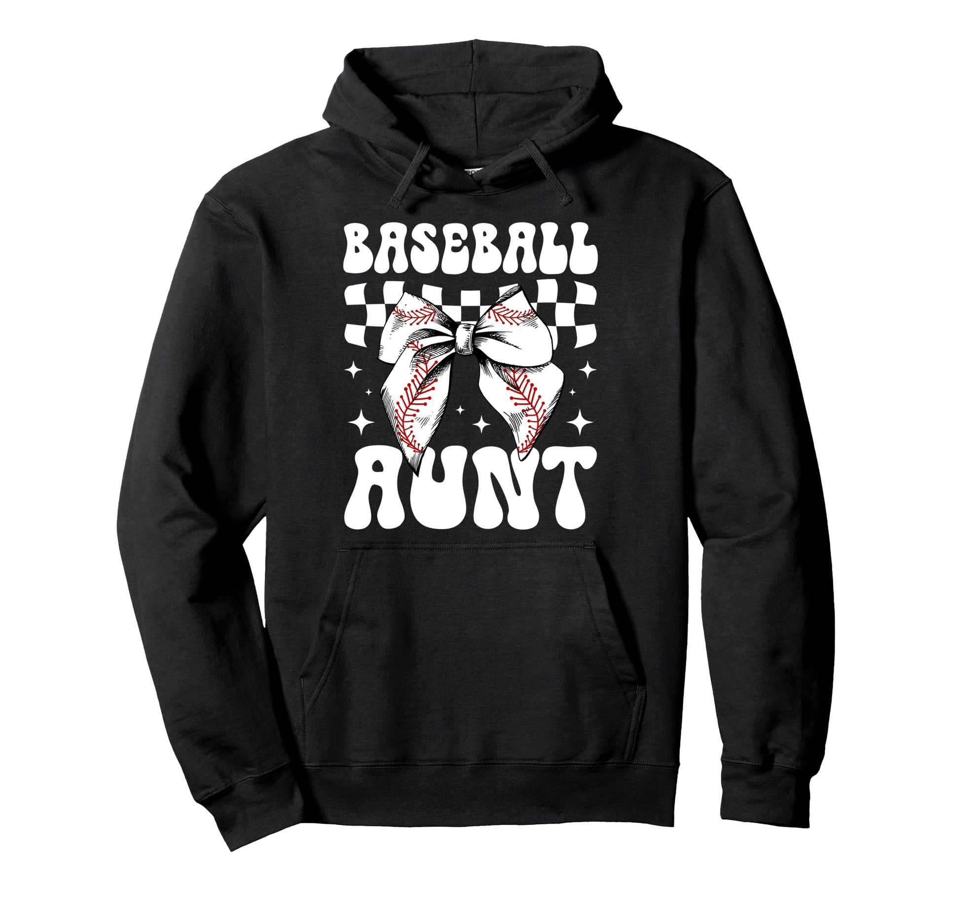 Baseball Aunt Baseball Player Auntie Hoodie - Fun Novelty Design Unisex - T-Shirt, Sweatshirt, Hoodie