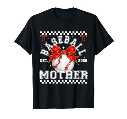 Baseball Mother Coquette Family Matching T-Shirt - Trendy Graphic Unisex - T-Shirt, Sweatshirt, Hoodie