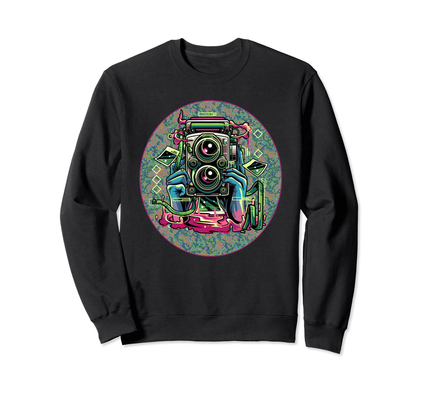 Twin Lens Reflex Camera Sweatshirt - Casual Everyday Wear Unisex - T-Shirt, Sweatshirt, Hoodie
