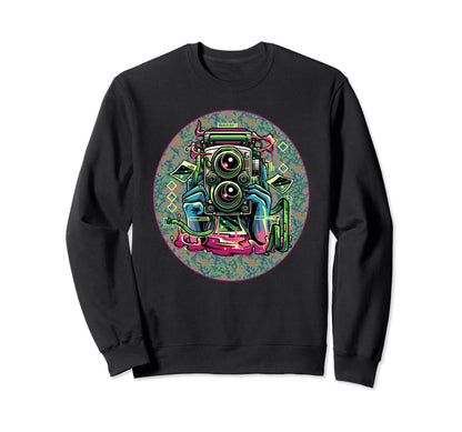 Twin Lens Reflex Camera Sweatshirt - Casual Everyday Wear Unisex - T-Shirt, Sweatshirt, Hoodie