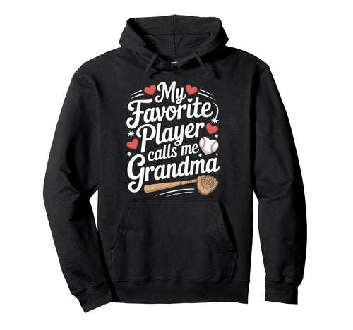 Love Baseball My Favorite Player Calls Hoodie - Minimalist Print Men Women - T-Shirt, Sweatshirt, Hoodie