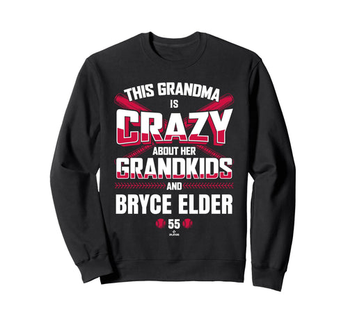 Grandma Crazy Bryce Elder Atlanta Sweatshirt - Minimalist Print for Adults - T-Shirt, Sweatshirt, Hoodie