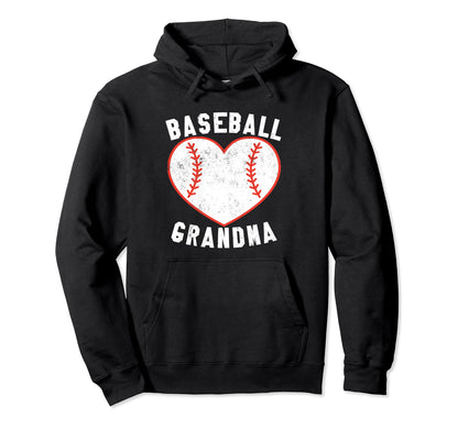 Grandma Baseball Ball Grandma Grandmas Hoodie - Custom Art Print Unisex - T-Shirt, Sweatshirt, Hoodie