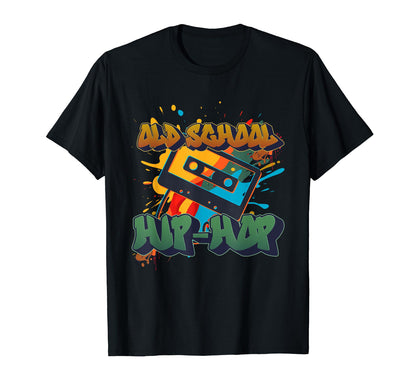 Old School Hip Hop Music T-Shirt - Graphic Print Men Women - T-Shirt, Sweatshirt, Hoodie