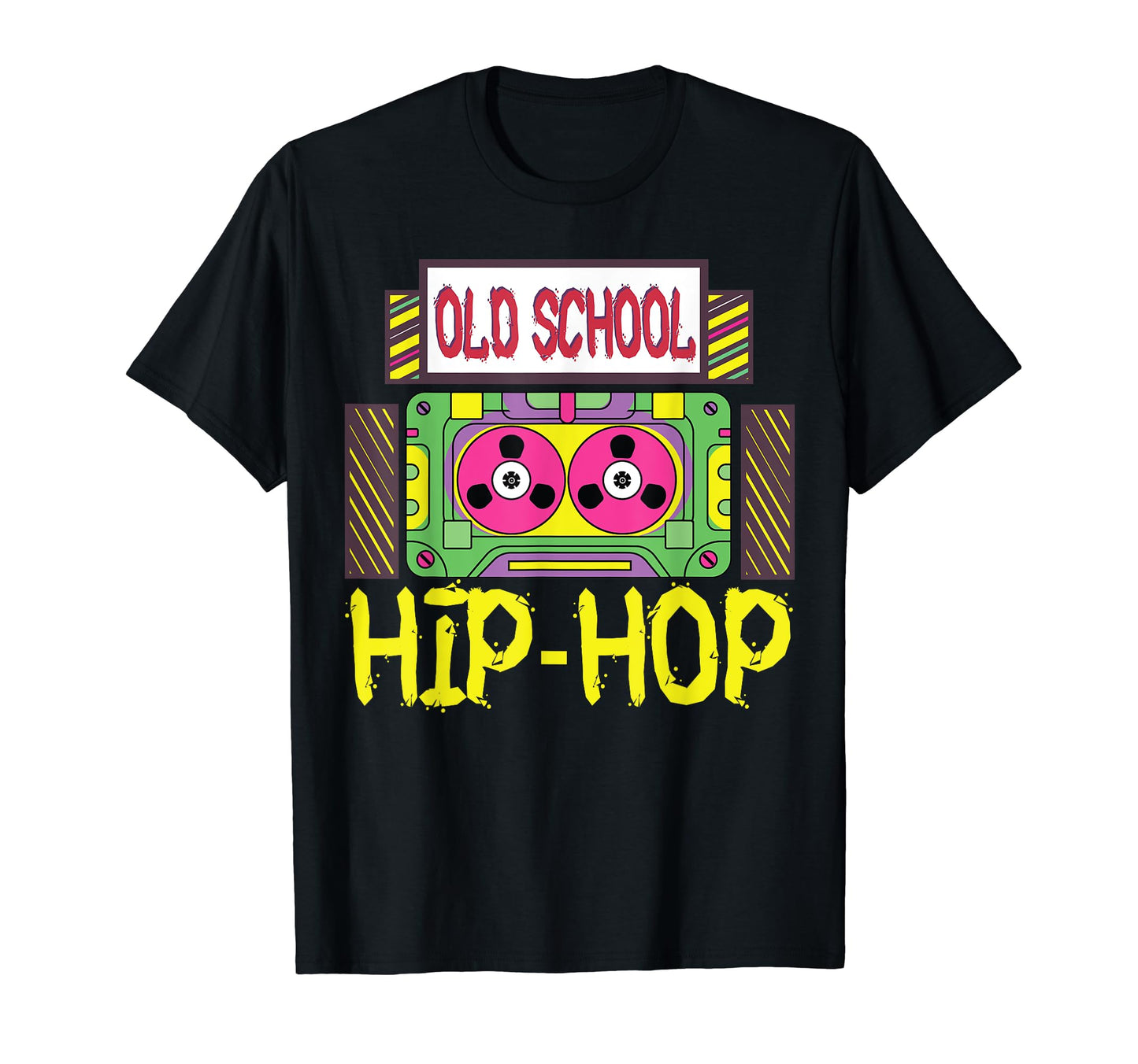 Old School Hip Hop 80S 90S Graffiti T-Shirt - Graphic Print for Adults - T-Shirt, Sweatshirt, Hoodie