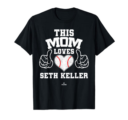This Mom Loves Seth Keller T-Shirt - Casual Everyday Wear for Adults - T-Shirt, Sweatshirt, Hoodie