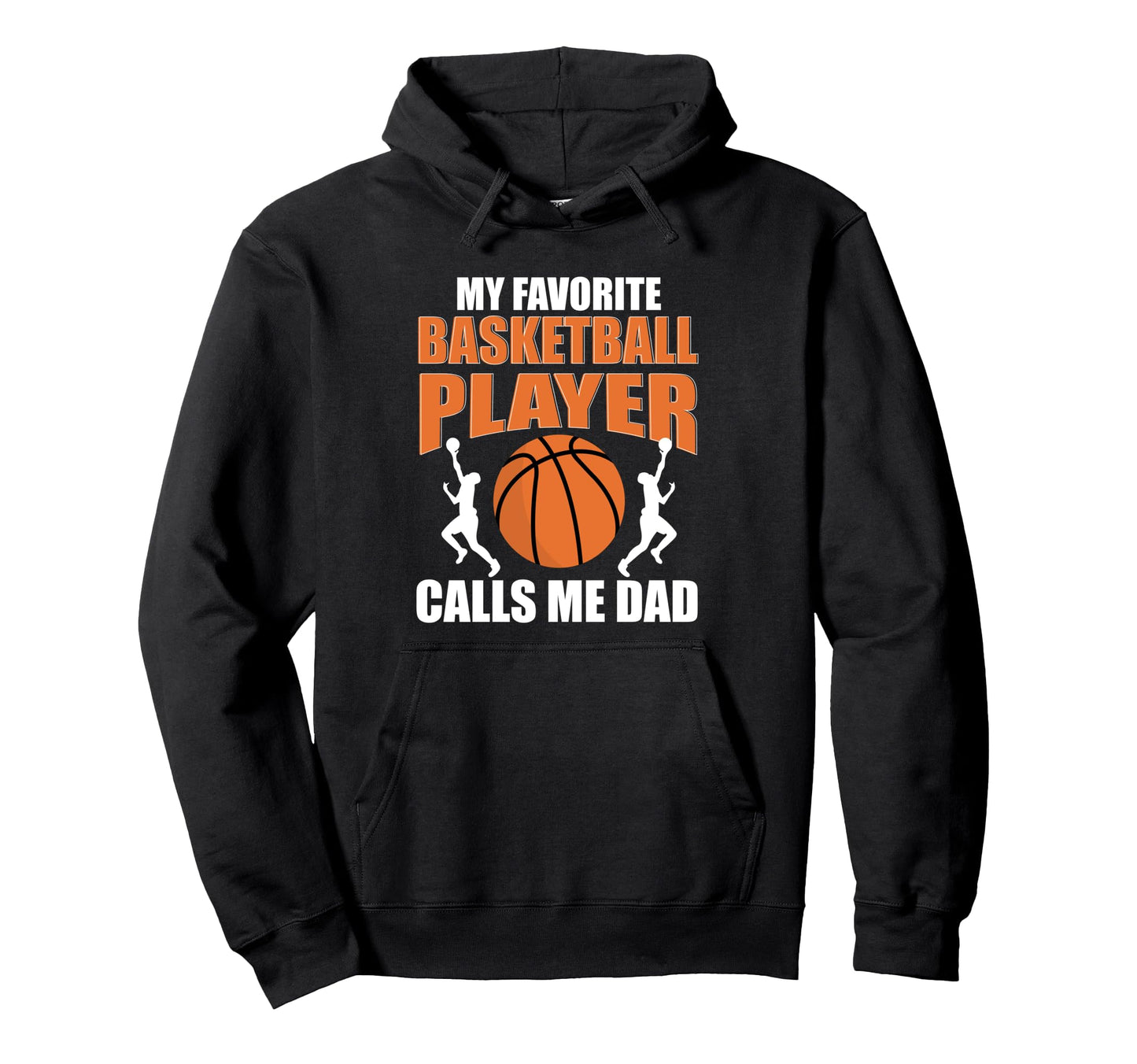 Fathers Day Basketball Dad Game Day Hoodie - Minimalist Print for Adults - T-Shirt, Sweatshirt, Hoodie