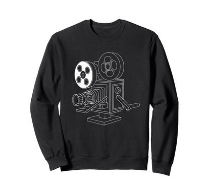 Photography Lover Camara Old Sweatshirt - Fun Novelty Design for Adults - T-Shirt, Sweatshirt, Hoodie