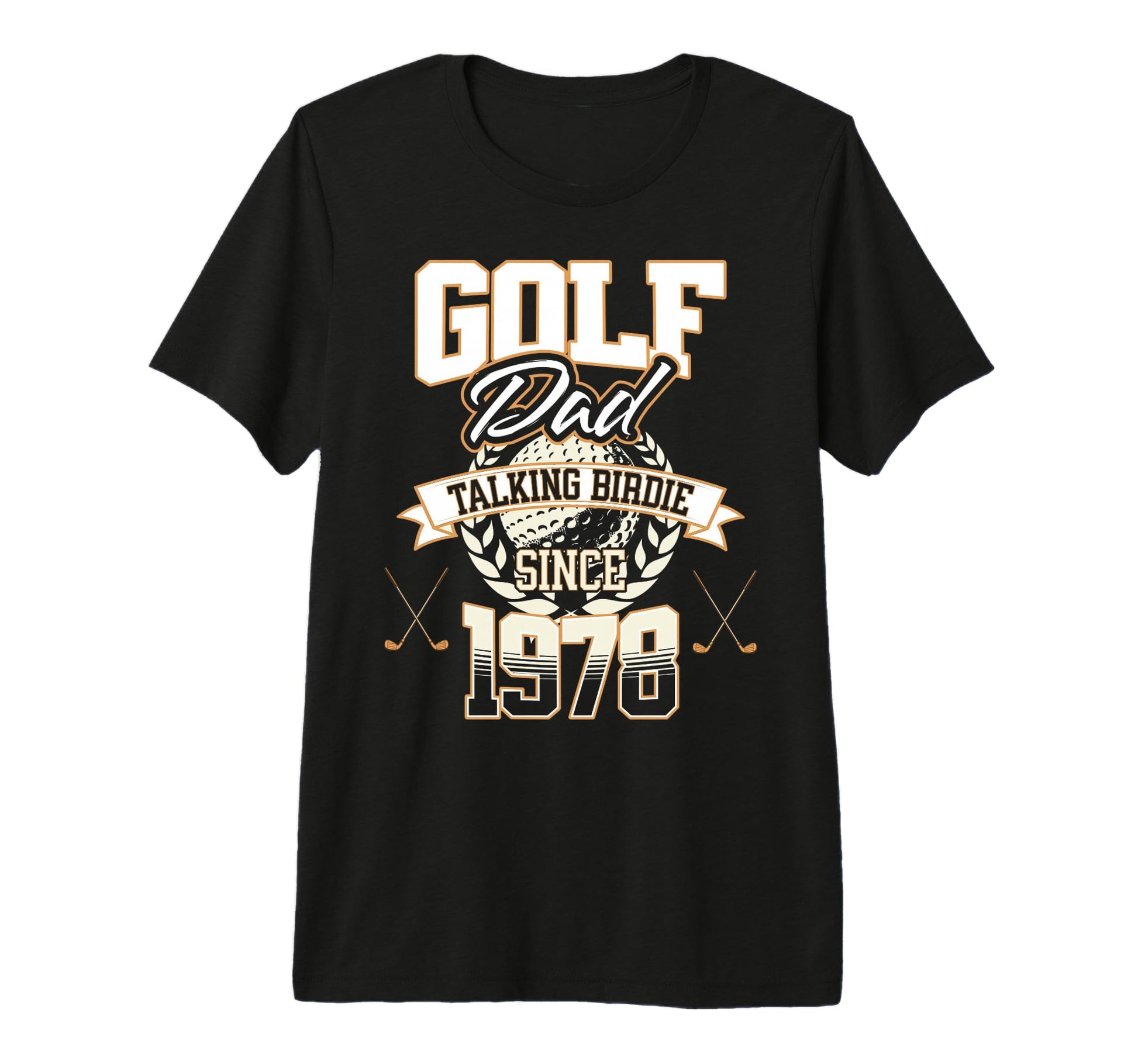 Golf Dad Talking Birdie Since 1978 T-Shirt - Minimalist Print Unisex - T-Shirt, Sweatshirt, Hoodie