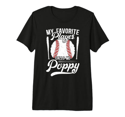 Mens My Favorite Baseball Player Poppy T-Shirt - Aesthetic Graphic Unisex - T-Shirt, Sweatshirt, Hoodie