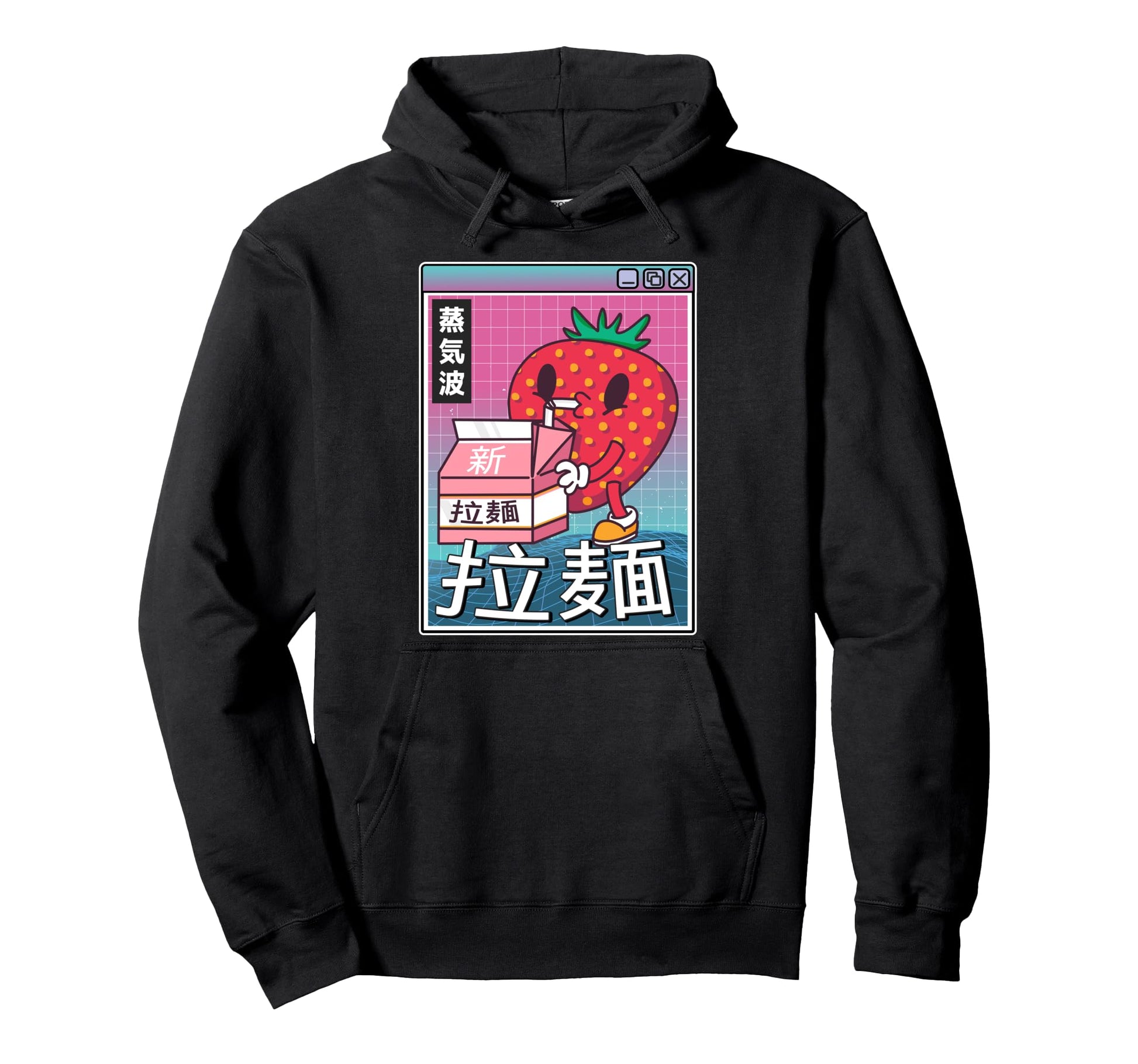Strawberry Milk Digital Japan Otaku Hoodie - Streetwear Style Men Women - T-Shirt, Sweatshirt, Hoodie
