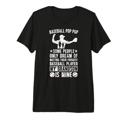Mens Favorite Baseball Player Pop Pop T-Shirt - Trendy Graphic Unisex - T-Shirt, Sweatshirt, Hoodie