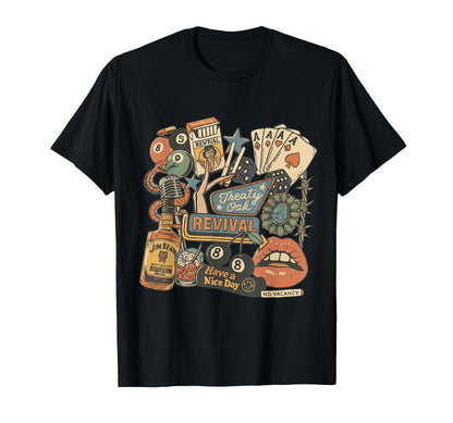 Western Revival Country Gift T-Shirt - Minimalist Print Unisex - T-Shirt, Sweatshirt, Hoodie