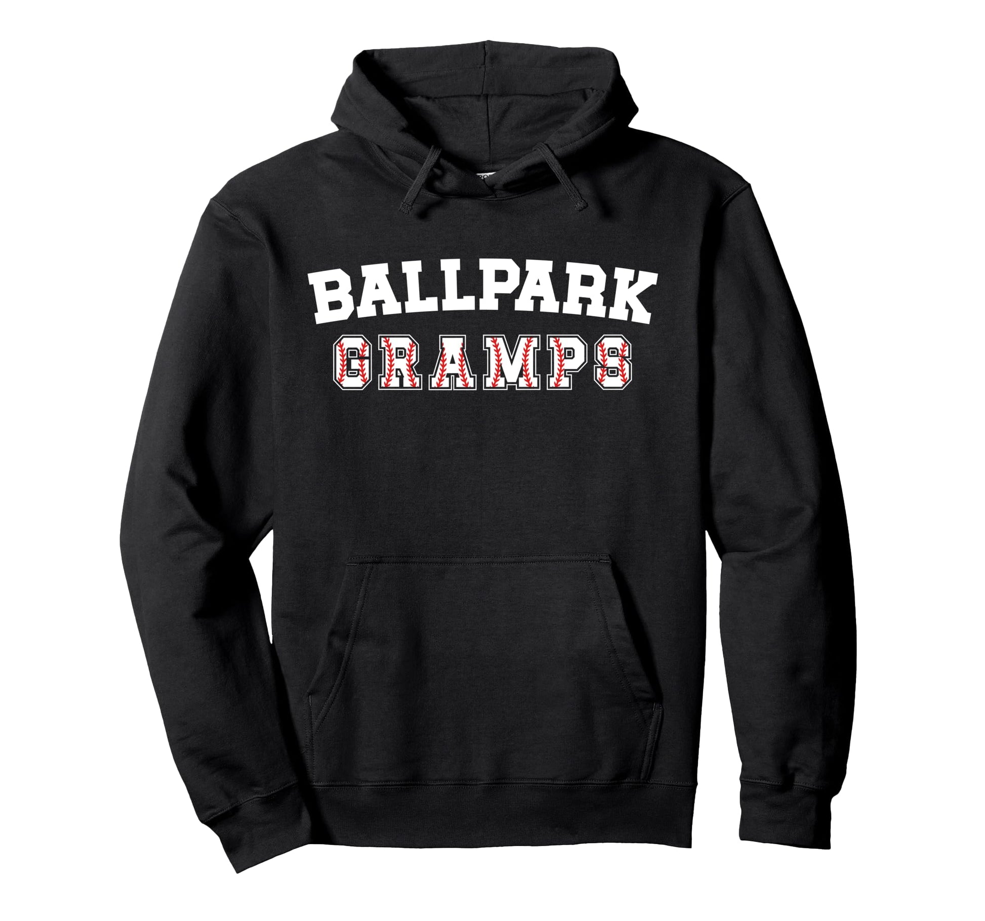 Ballpark Gramps Baseball Gramps Hoodie - Custom Art Print Men Women - T-Shirt, Sweatshirt, Hoodie