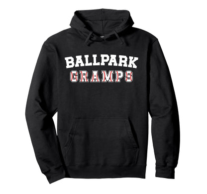 Ballpark Gramps Baseball Gramps Hoodie - Custom Art Print Men Women - T-Shirt, Sweatshirt, Hoodie