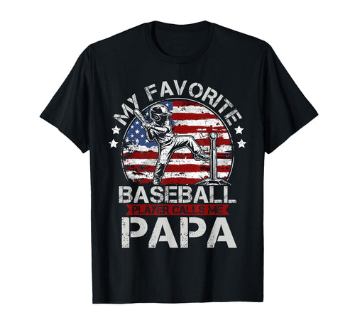 My Favorite Baseball Player Calls Me T-Shirt - Minimalist Print Men Women - T-Shirt, Sweatshirt, Hoodie