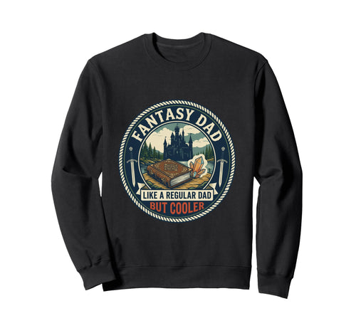 Funny Fantasy Dad Gamer Rpg Story Sweatshirt - Casual Everyday Wear Unisex - T-Shirt, Sweatshirt, Hoodie