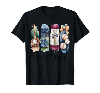 Game Day Baseball Softball Heart Love T-Shirt - Novelty Apparel for Adults - T-Shirt, Sweatshirt, Hoodie