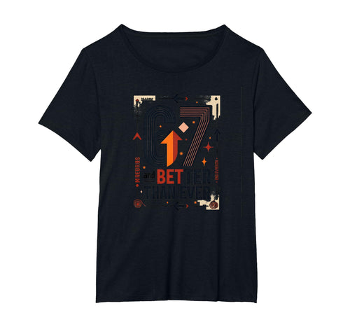 67Th Birthday Gift Better Than Ever Wall T-Shirt - Custom Art Print Unisex - T-Shirt, Sweatshirt, Hoodie