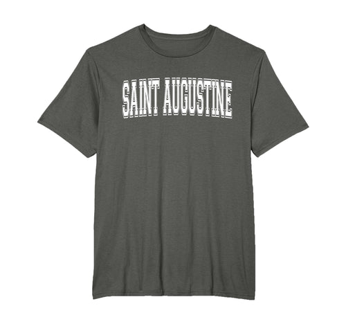 Saint Augustine Fl Florida Usa Sports T-Shirt - Aesthetic Graphic Unisex - T-Shirt, Sweatshirt, Hoodie