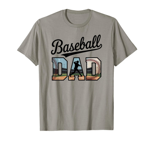 Baseball Dad Funny Sport Father T-Shirt - Streetwear Style for Adults - T-Shirt, Sweatshirt, Hoodie